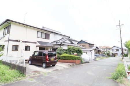 �O�ʓ��H�܂ތ��n�ʐ^ �O�ʓ��H�B