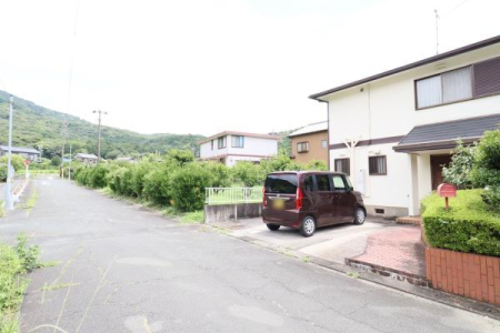 �O�ʓ��H�܂ތ��n�ʐ^ �O�ʓ��H�@�ʊp�x