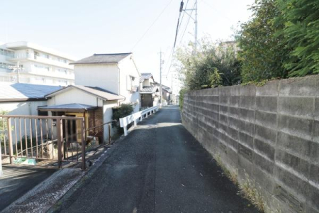 �O�ʓ��H�܂ތ��n�ʐ^ -