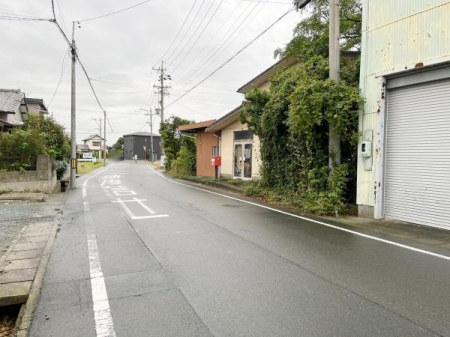 �O�ʓ��H�܂ތ��n�ʐ^ �k�����H����7.4���̗l�q