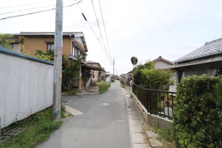 �O�ʓ��H�܂ތ��n�ʐ^ �k�����H�𓌑����猩���l�q