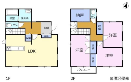 �Ԏ��} 3LDK�{�[�˕t����2�K���āI
�����ł̔̔��ł���