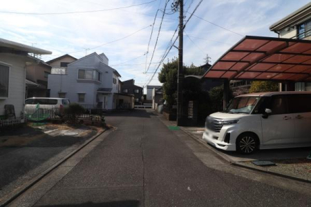 �O�ʓ��H�܂ތ��n�ʐ^ -