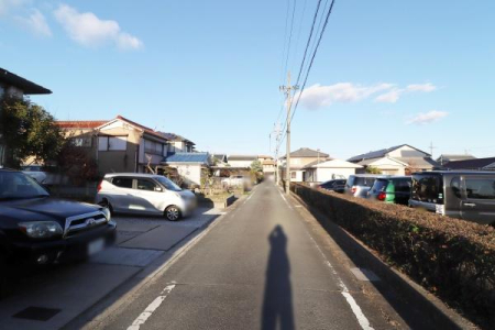 �O�ʓ��H�܂ތ��n�ʐ^ -