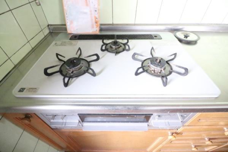 �L�b�`�� �O���R�����ƃO�����̗l�q