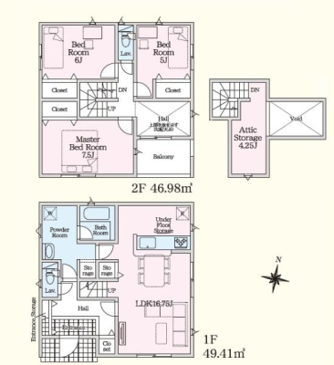 �Ԏ��} �S���t���[�����O3LDK�A2�K���ā�
