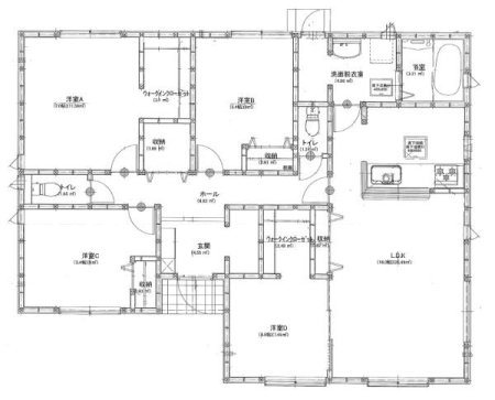 �Ԏ��} 4LDK�{�E�H�[�N�C���N���[�[�b�g�A�������ā�
WIC��2�����A�g�C��2�����t���I
�~�n�͂�Ƃ�̖�88�؁I
