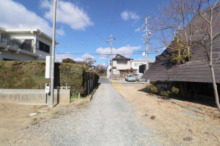 �O�ʓ��H�܂ތ��n�ʐ^ -