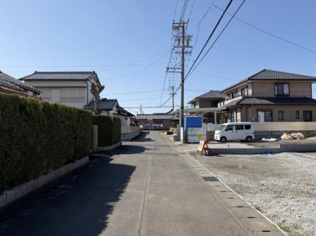 �O�ʓ��H�܂ތ��n�ʐ^ �O�ʓ��H�̗l�q�i2026.3.7�B�e�j