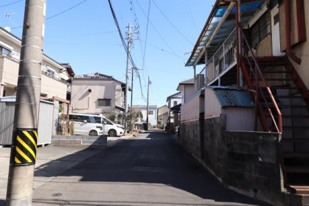 �O�ʓ��H�܂ތ��n�ʐ^ ��������B�e