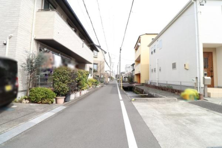 �O�ʓ��H�܂ތ��n�ʐ^ -