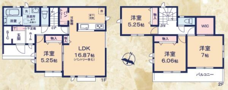 �Ԏ��} �yA�����z���[�L�x��4LDK��