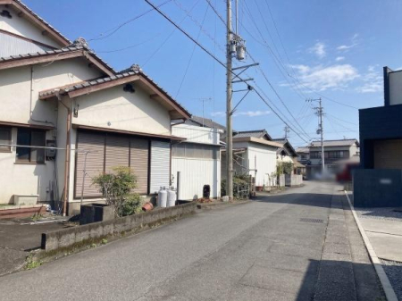 �O�ʓ��H�܂ތ��n�ʐ^ �O�ʓ��H