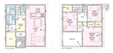 �Ԏ��} ���É��{���u���{�v�w�܂œk����8���I �V���[�Y�C���N���[�N�A�t�@�~���[�N���[�N�A�E�H�[�N�C���N���[�[�b�g�t���I ���[�L�x��3LDK�A2�K���ā� ���ԃX�y�[�X4��I