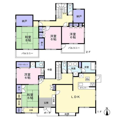 �Ԏ��} 5SLDK�A2�K���āI �~�n��100.98�؁A���ԃX�y�[�X3��I