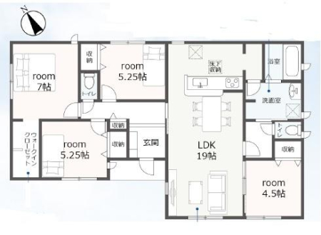 �Ԏ��} �S���t���[�����O�A4LDK�A�������āI
LDK�͂�Ƃ��19���AWIC�A�p���g���[�t����
���ԃX�y�[�X3��I