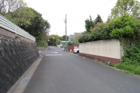 �O�ʓ��H�܂ތ��n�ʐ^ -