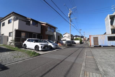 �O�ʓ��H�܂ތ��n�ʐ^ -